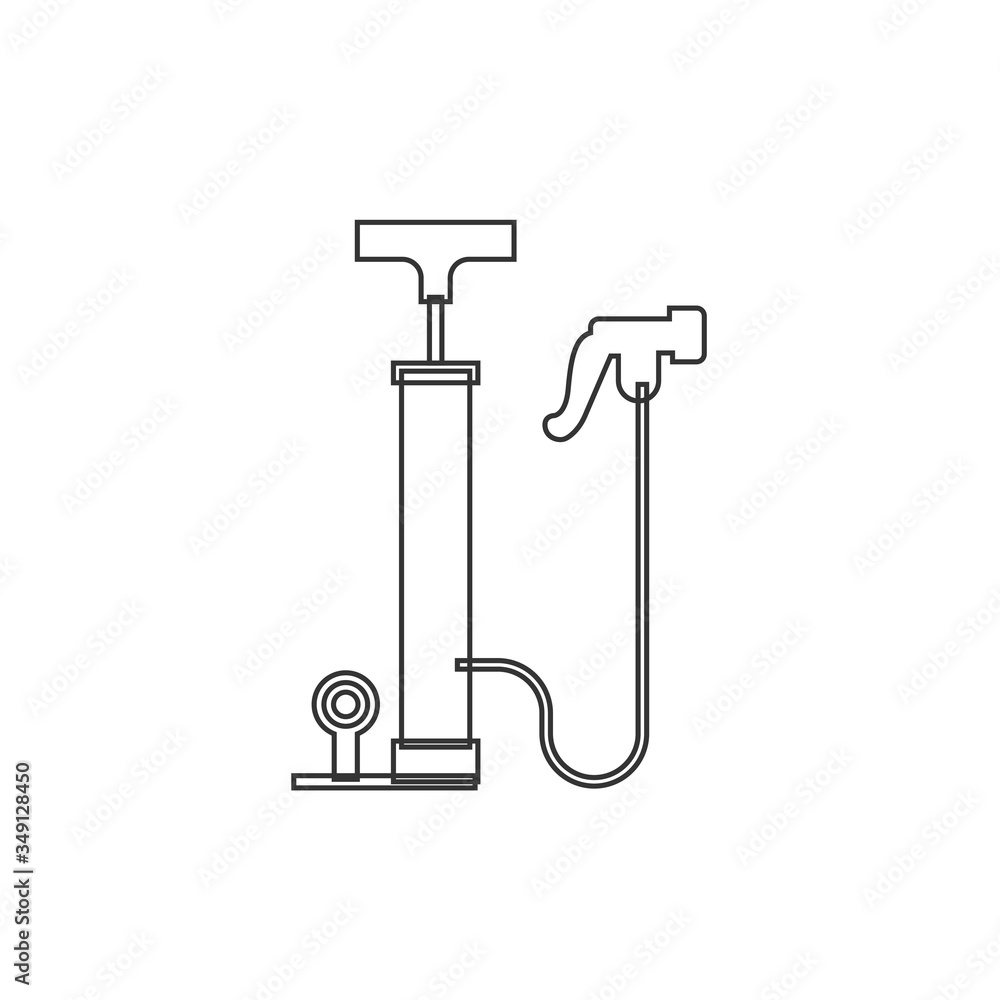 air pump icon vector illustration design