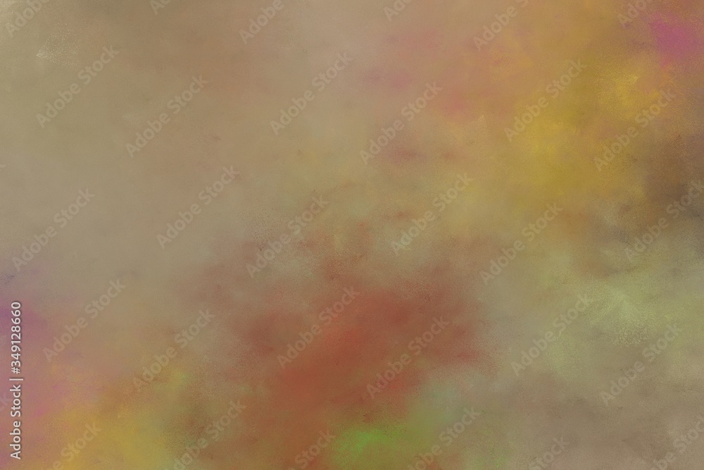 background pastel brown, brown and dark olive green colored vintage abstract painted background with space for text or image. can be used as background graphic element