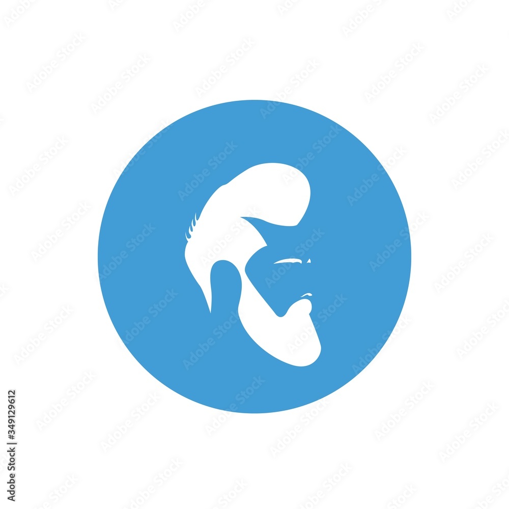 men beard and hair cut vector illustration design men beard and hair cut vector illustration design
