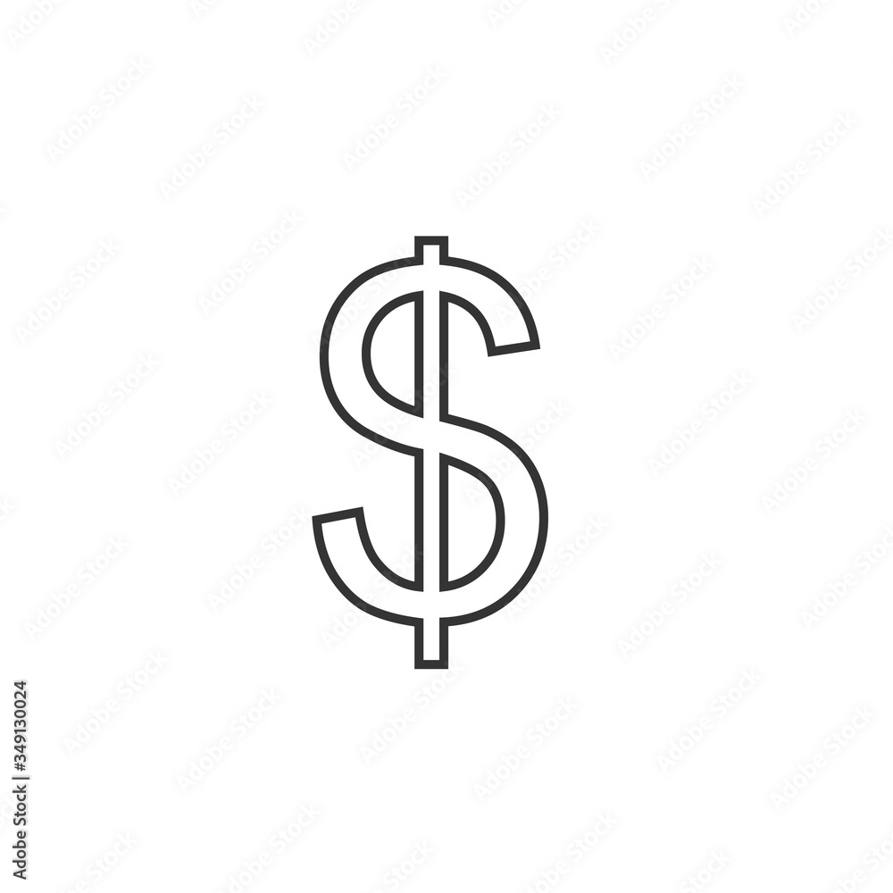 dollar sign icon vector illustration design dollar sign icon vector illustration design