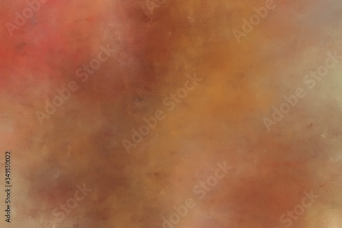 background sienna, rosy brown and saddle brown colored vintage abstract painted background with space for text or image. can be used as background graphic element