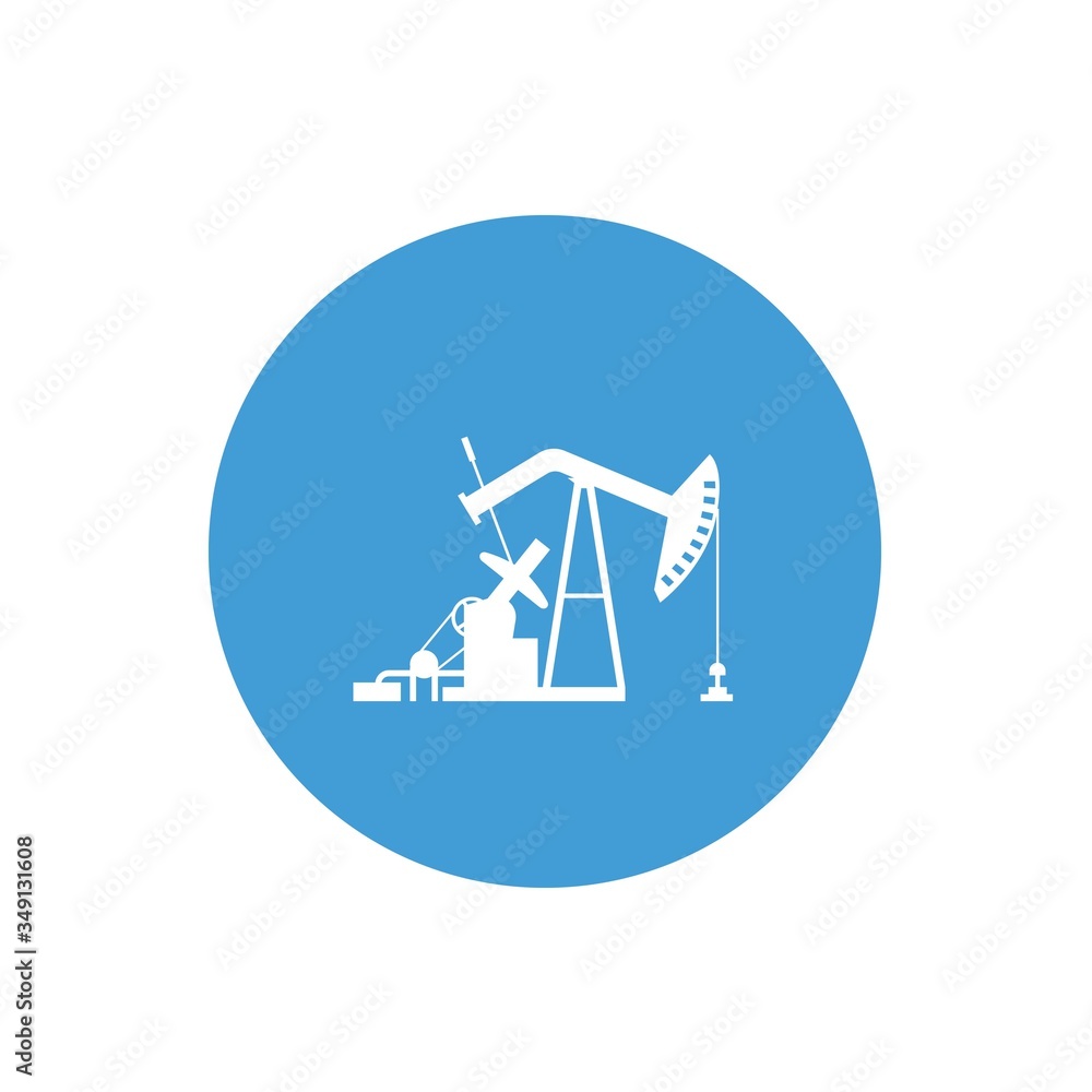 oil field pump icon vector illustration design oil field pump icon vector illustration design
