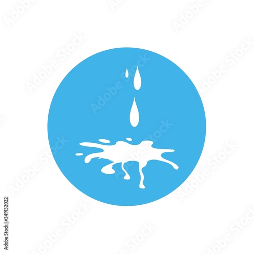 oil droplet icon vector illustration design