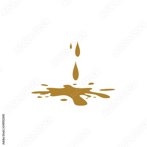 oil droplet icon vector illustration design