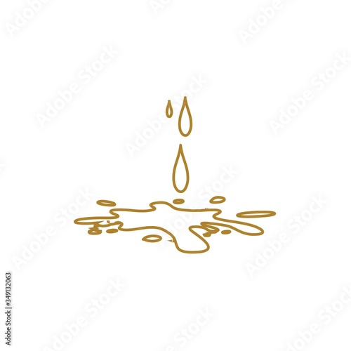 oil droplet icon vector illustration design