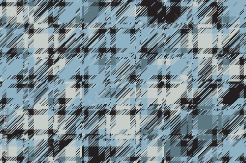 Modern glitch background. Color geometric abstract pattern vector.