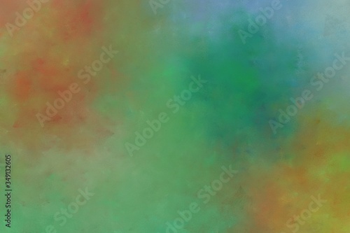 wallpaper background dim gray, cadet blue and sea green colored vintage abstract painted background with space for text or image. can be used as background graphic element © Eigens