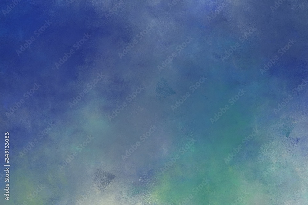background abstract painting background texture with teal blue, light slate gray and cadet blue colors. can be used as background graphic element
