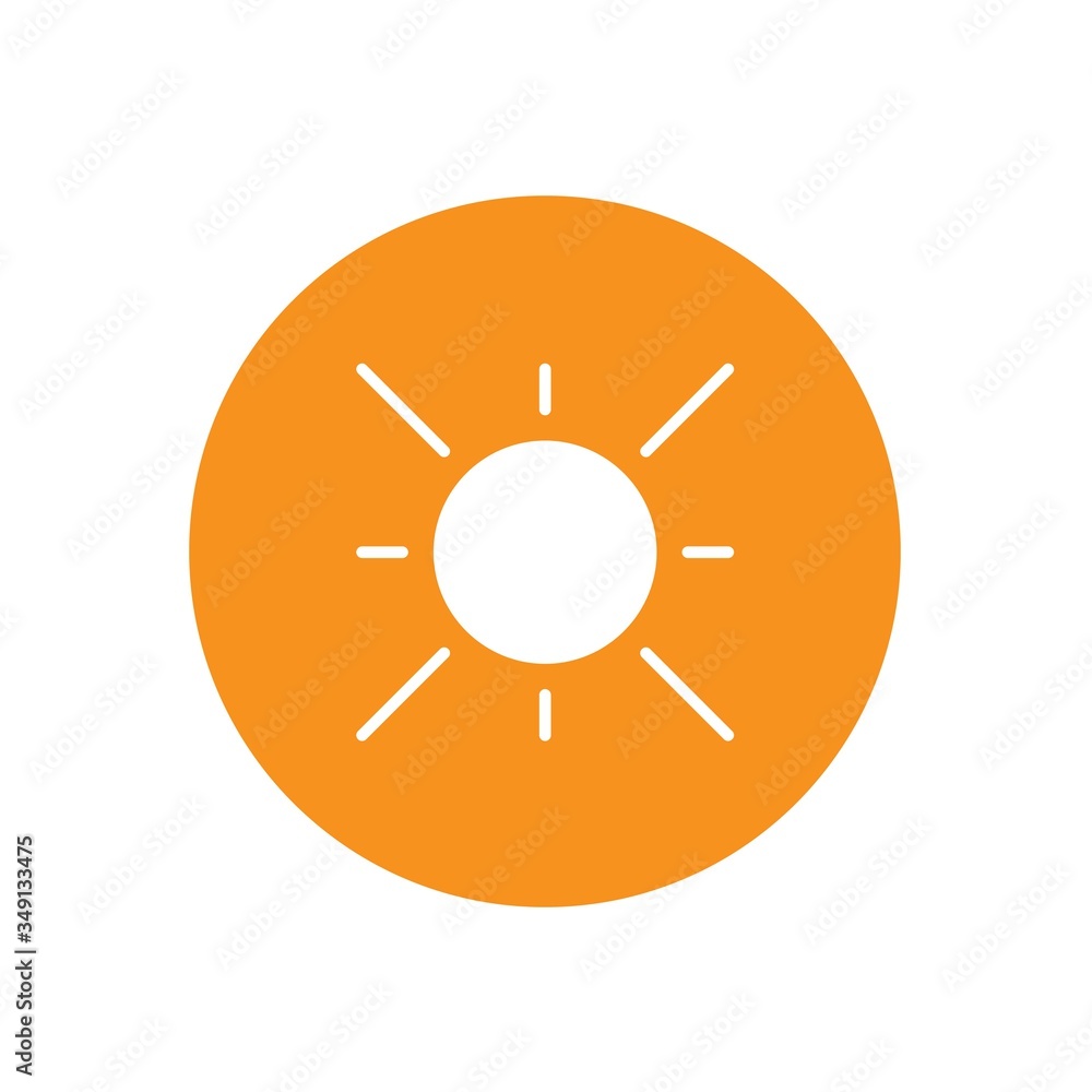 sun icon vector illustration design sun icon vector illustration design