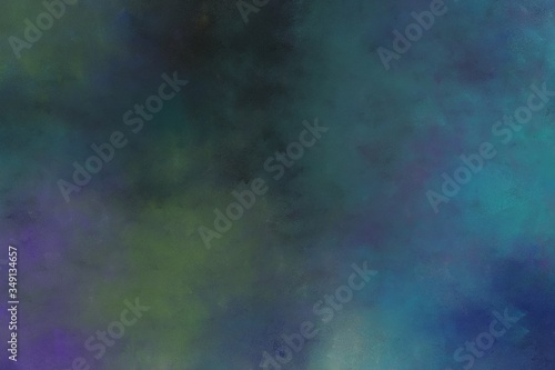 background abstract painting background graphic with dark slate gray, teal blue and very dark blue colors. can be used as wallpaper or background