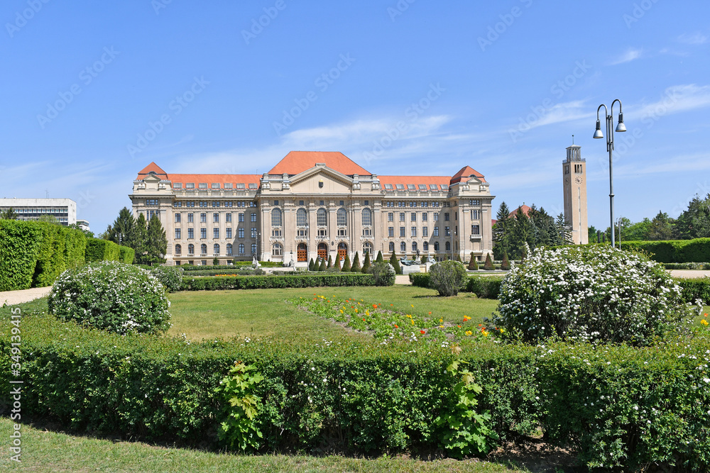 Building of the university, Debrecen, Hungary