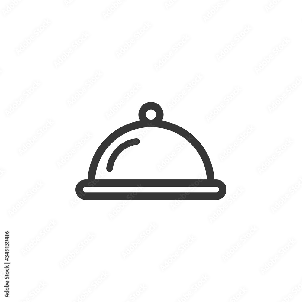 Food Tray Icon Vector Illustration Food Tray Icon Vector Illustration