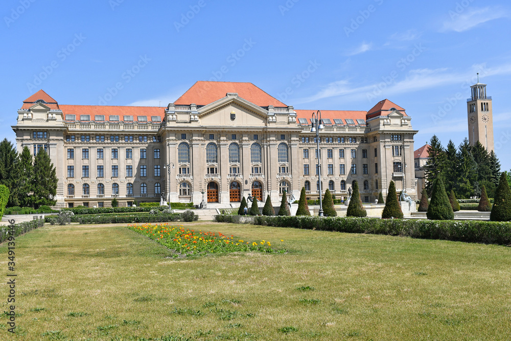 Building of the university, Debrecen, Hungary