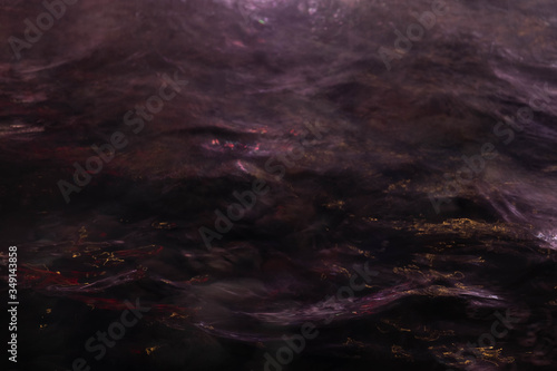 Rain drops on the Water Surface