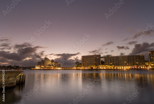 sydney's circular quay at dawn