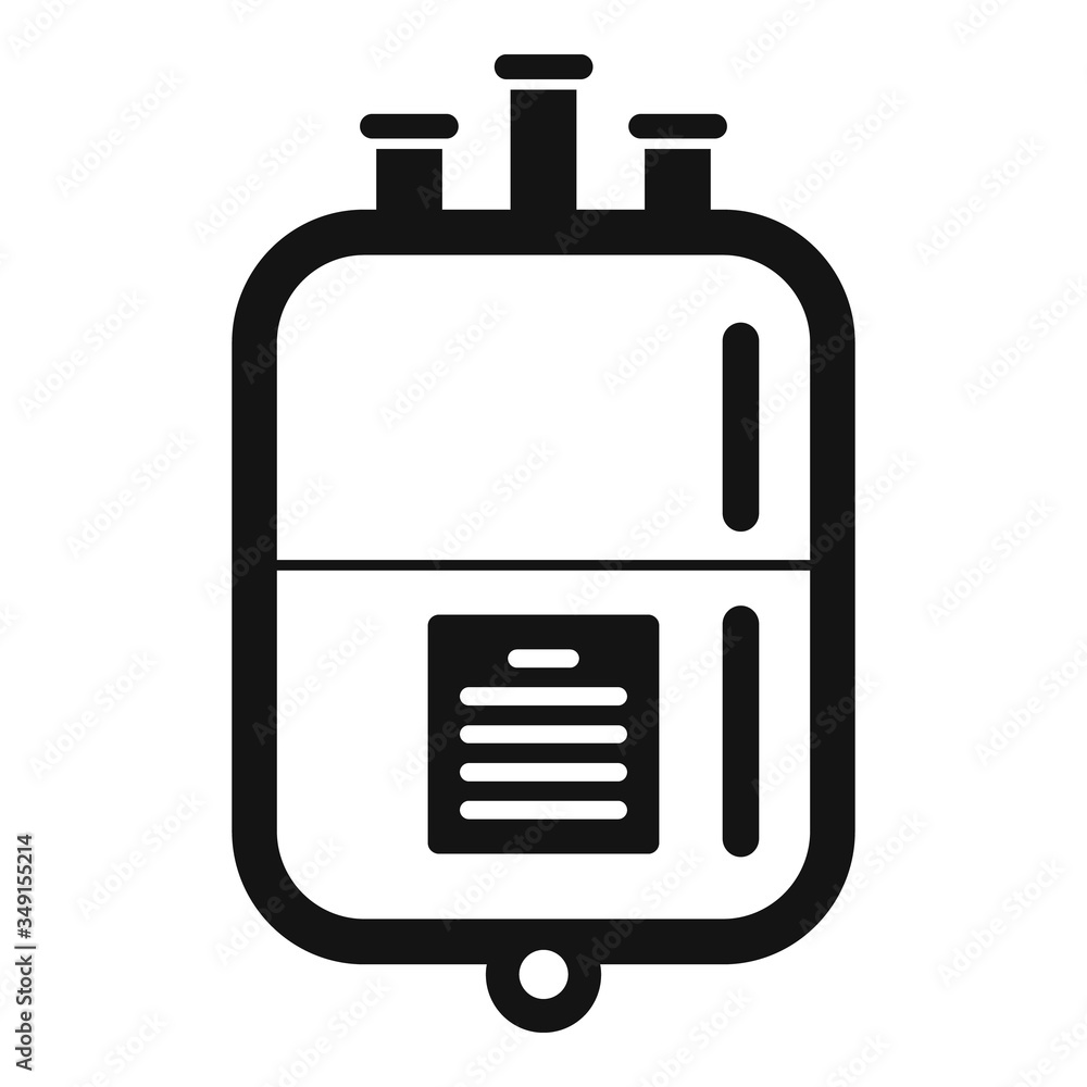 Blood transfusion package icon. Simple illustration of blood transfusion package vector icon for web design isolated on white background Blood transfusion package icon. Simple illustration of blood transfusion package vector icon for web design isolated on white background