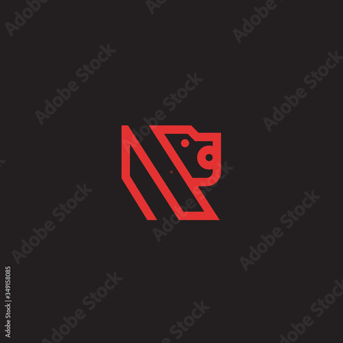 R Lion logo. lion logo