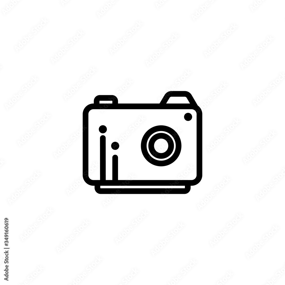 camera icon line 