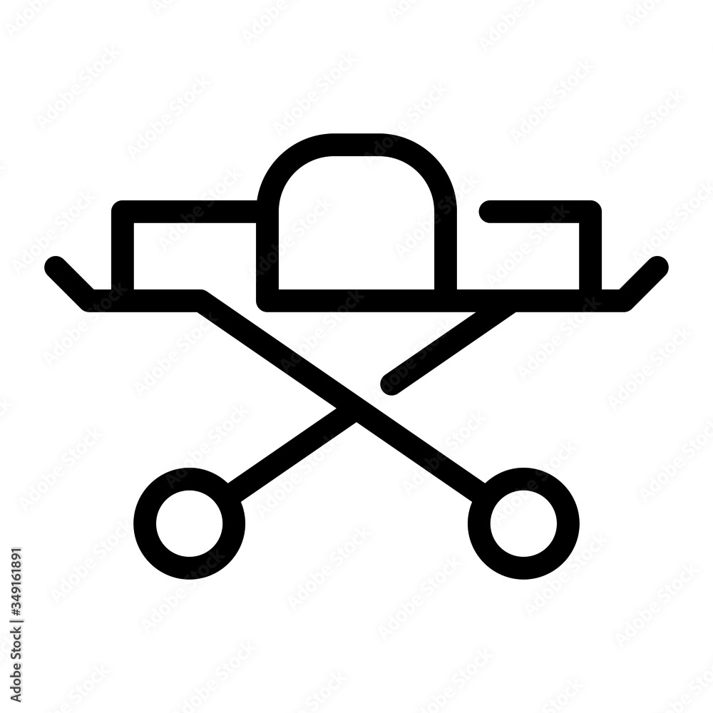 Bed. Icon with outline style and perfect pixels. Suitable for website design, logo, app and UI. Bed. Icon with outline style and perfect pixels. Suitable for website design, logo, app and UI.