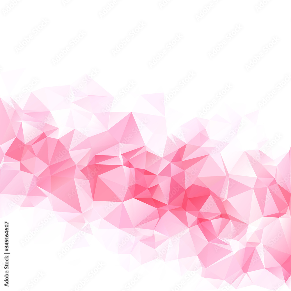 Fototapeta premium Pink Grid Mosaic Background, Creative Design Templates