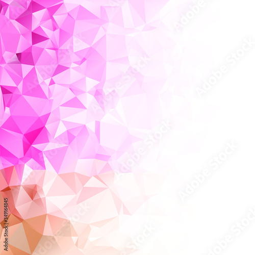 Pink Grid Mosaic Background, Creative Design Templates