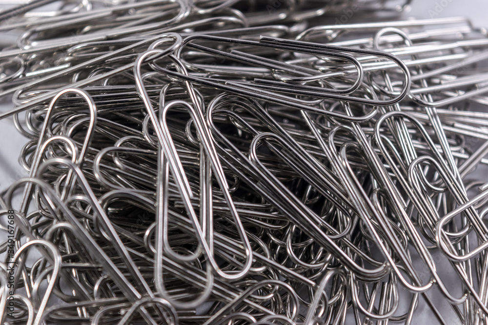 pile of paper clips pile of paper clips