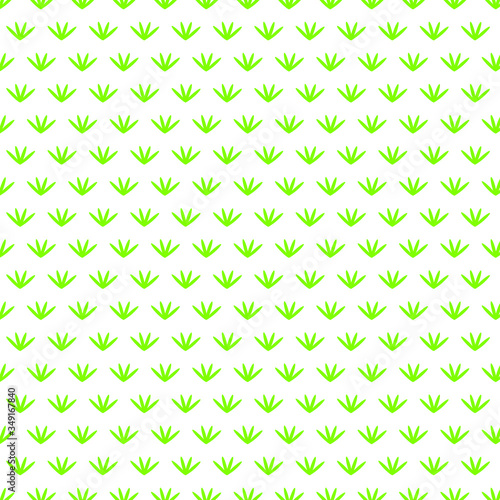 Green grass bouquet vector design for background