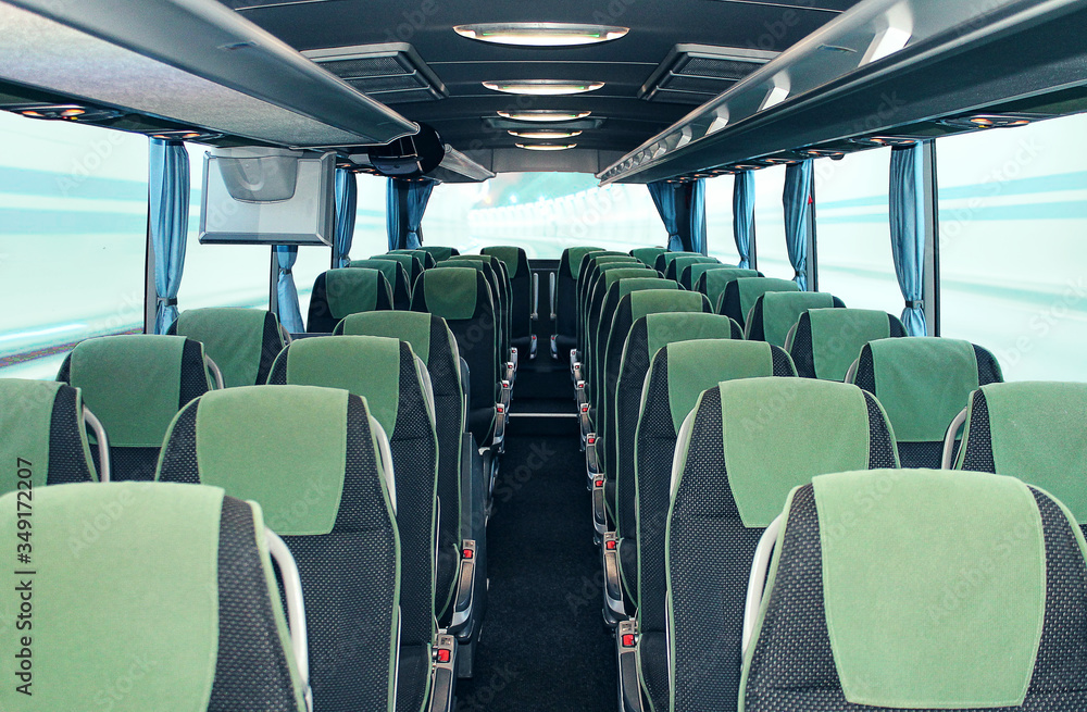 Bus Fahrgastraum leer empty bus
