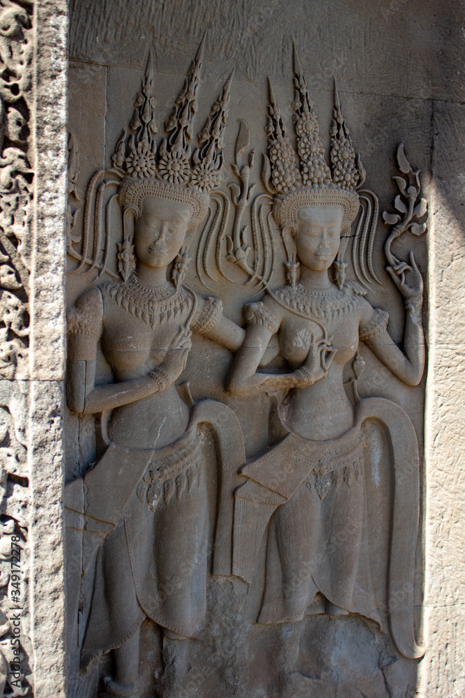 Apsara Cambodscha Angkor Wat Kambodscha 