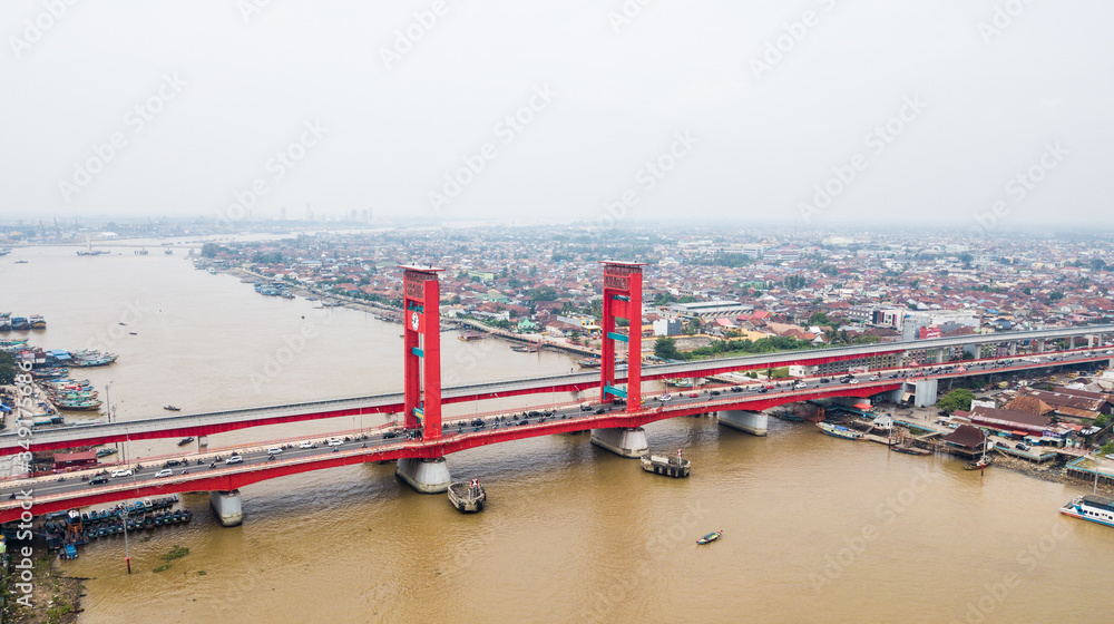 Ampera Bridge, South Sumatra Indonesia Ampera Bridge, South Sumatra Indonesia
