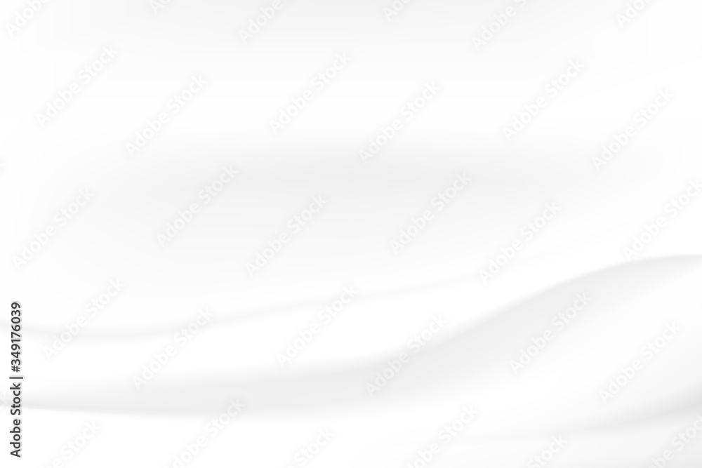 Abstract cloth white and gray gradient color curve background, Vector Illustration Abstract cloth white and gray gradient color curve background, Vector Illustration