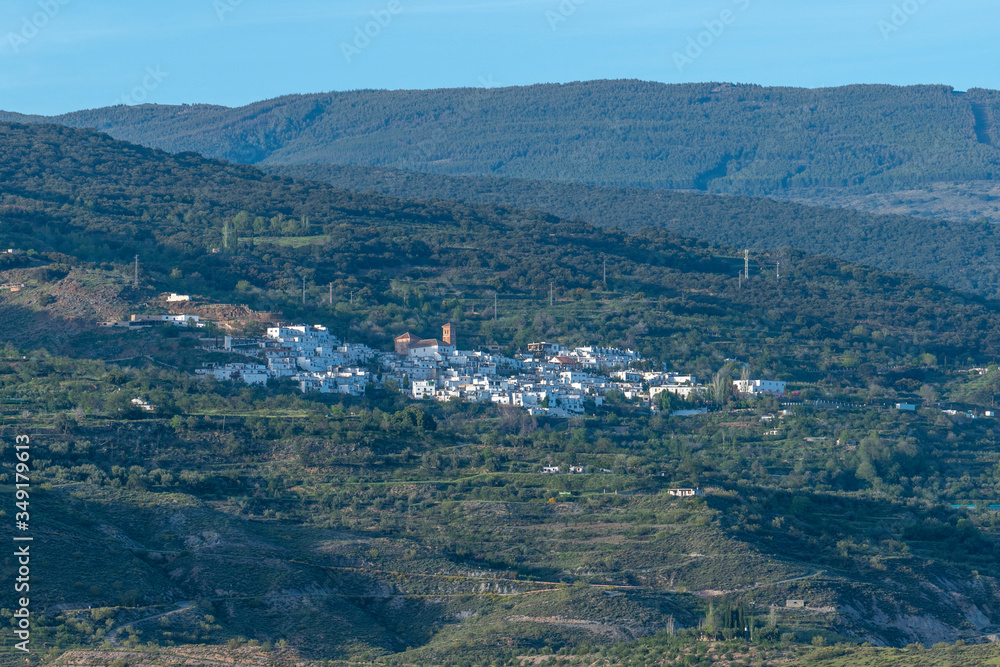 village in the Sierra Nevada mountains (Spain) 