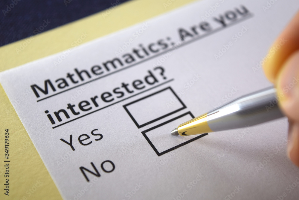 One person is answering question about mathematics. One person is answering question about mathematics.