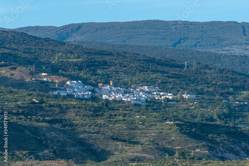 village in the Sierra Nevada mountains (Spain) 
