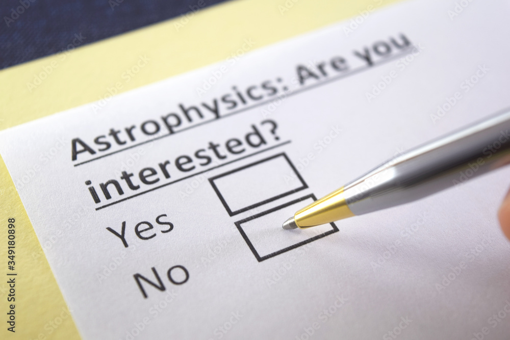 One person is answering question about astrophysics. One person is answering question about astrophysics.