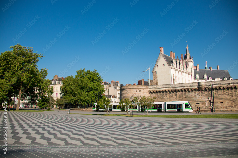 Castle of the Dukes of Brittany in Nantes - France, Pays de la Loire