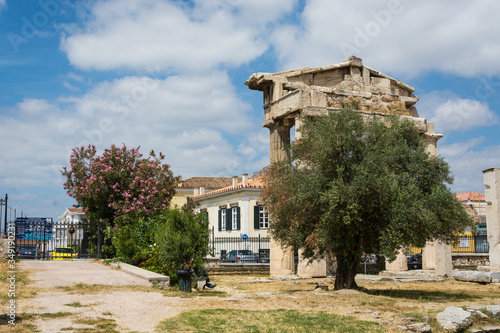 Roman Forum - Archaeological Site in Athens, Greece