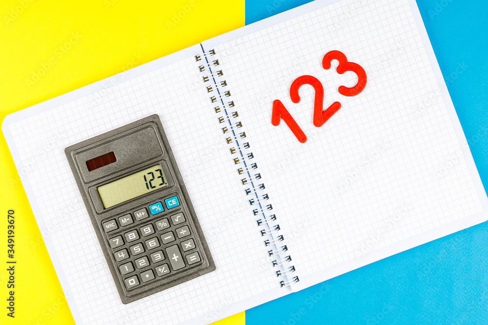 Back to school. School supplies and stationery on color background. Back to school. School supplies and stationery on color background.