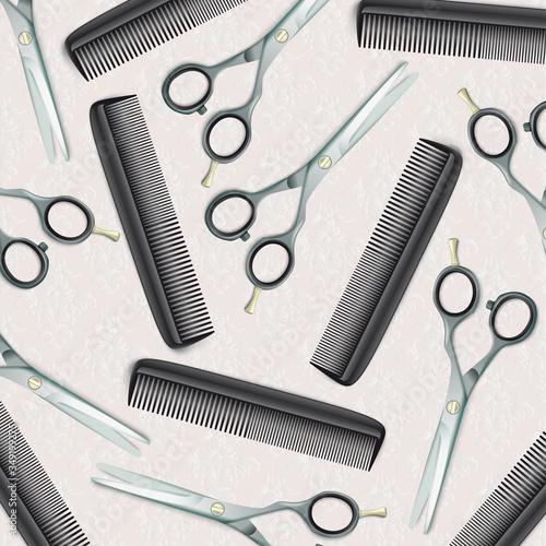 Scissors Combs Noble Classic Ornaments