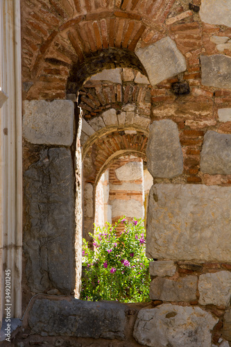 The monastery of Hosios Loukas (Osios Lukas), Greece
