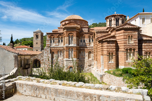 The monastery of Hosios Loukas (Osios Lukas), Greece