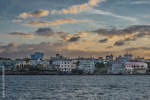 Mombasa is an Island on the East Coast of Africa, this was taken at sunset from the mainland side © Hamidslens