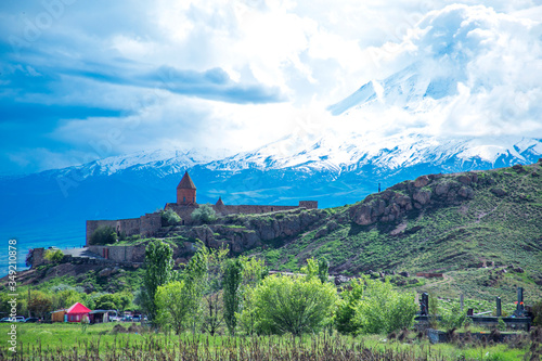 Khor Virap church in Armenia