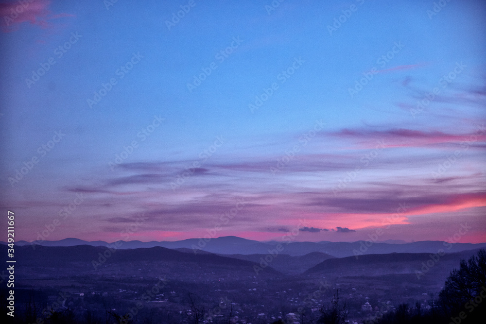 Obraz premium sunset, sky,