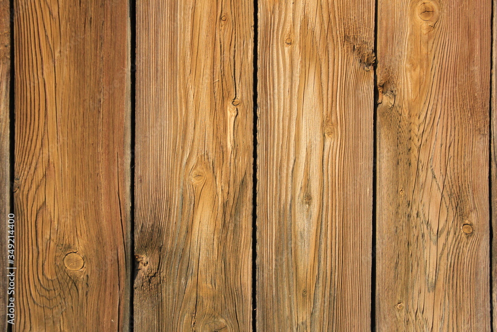 Naklejka premium wooden light aged cracked texture