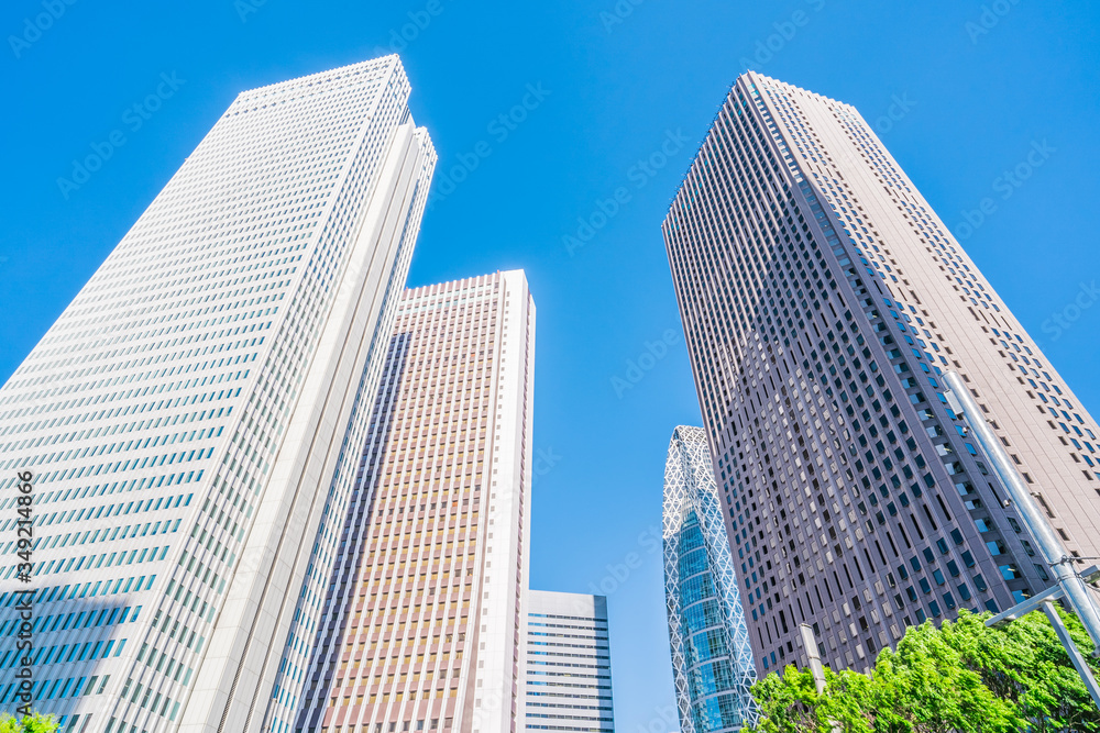 東京都市景観 新宿の高層ビル群 ~ Skyscrapers in Shinjuku, Tokyo, Japan's largest office district ~