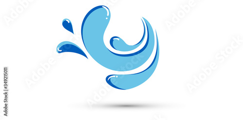 splash, acqua, mare, gocce