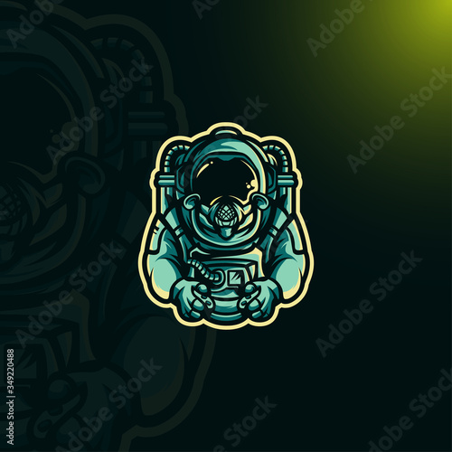 Astronaut Gaming Logo