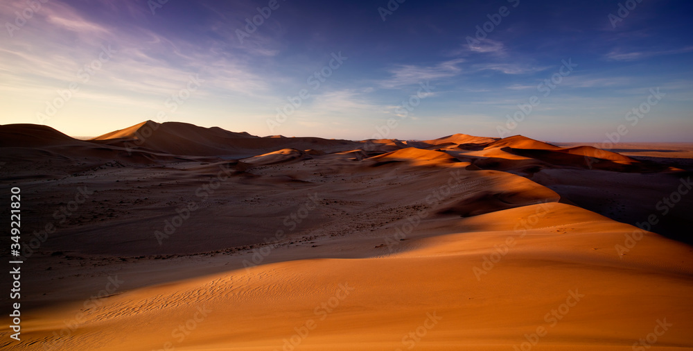 dunes in Namibia