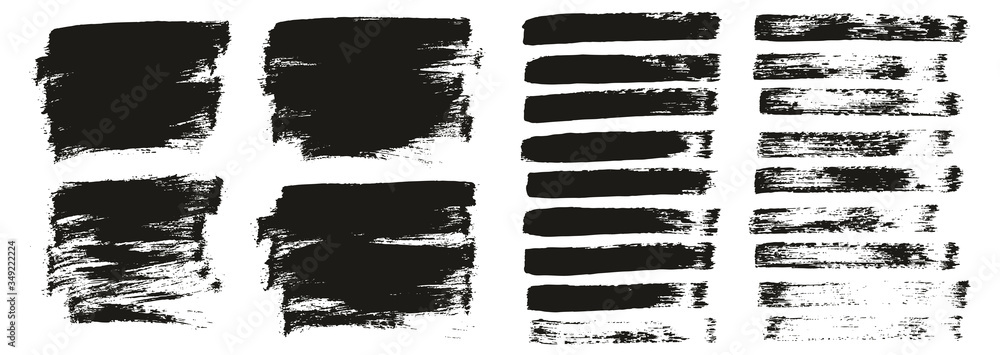 Flat Paint Brush Thin Short Background & Straight Lines Mix High Detail Abstract Vector Background Mix Set Flat Paint Brush Thin Short Background & Straight Lines Mix High Detail Abstract Vector Background Mix Set